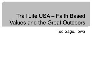 Ted Sage, Iowa
 