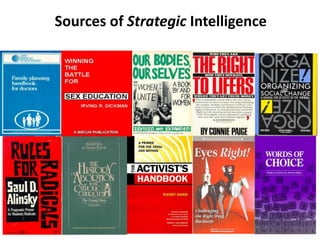 Sources of Strategic Intelligence
 