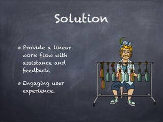 Way

Provide a linear
work ﬂow with
assistance and
feedback.!

Engaging user
experience.
 