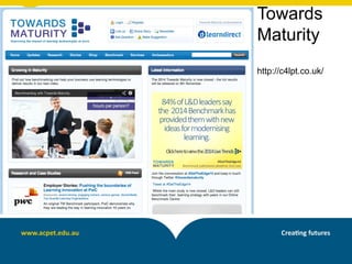 Towards
Maturity
http://c4lpt.co.uk/
 