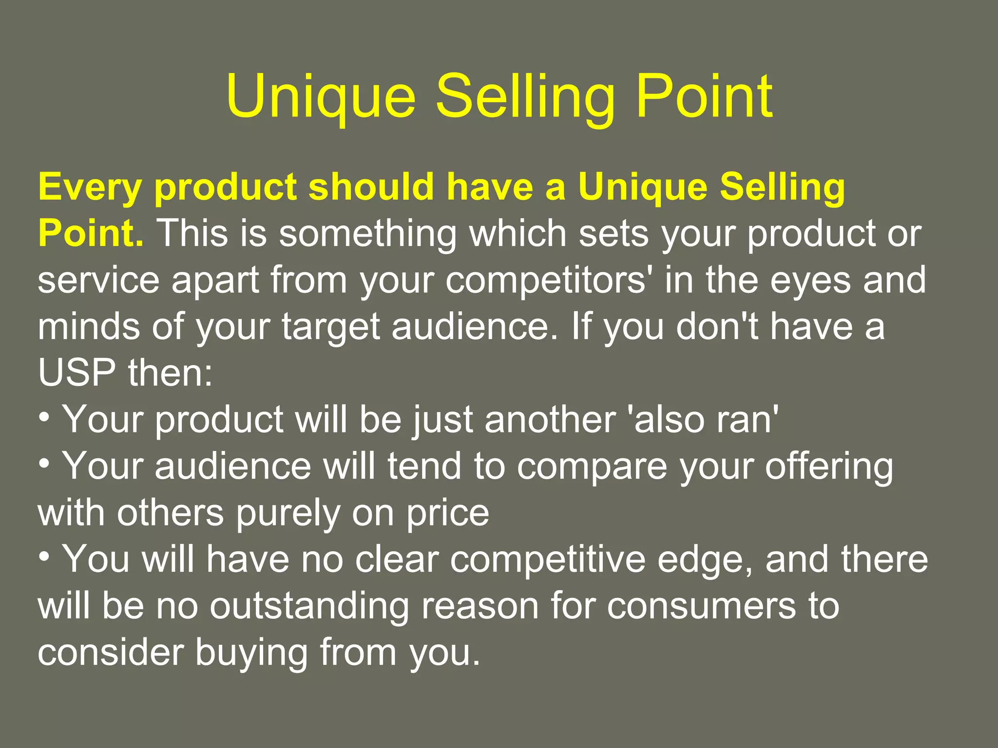 Trainer+ads+analysis+usp | PPT | Business | Business and Finance