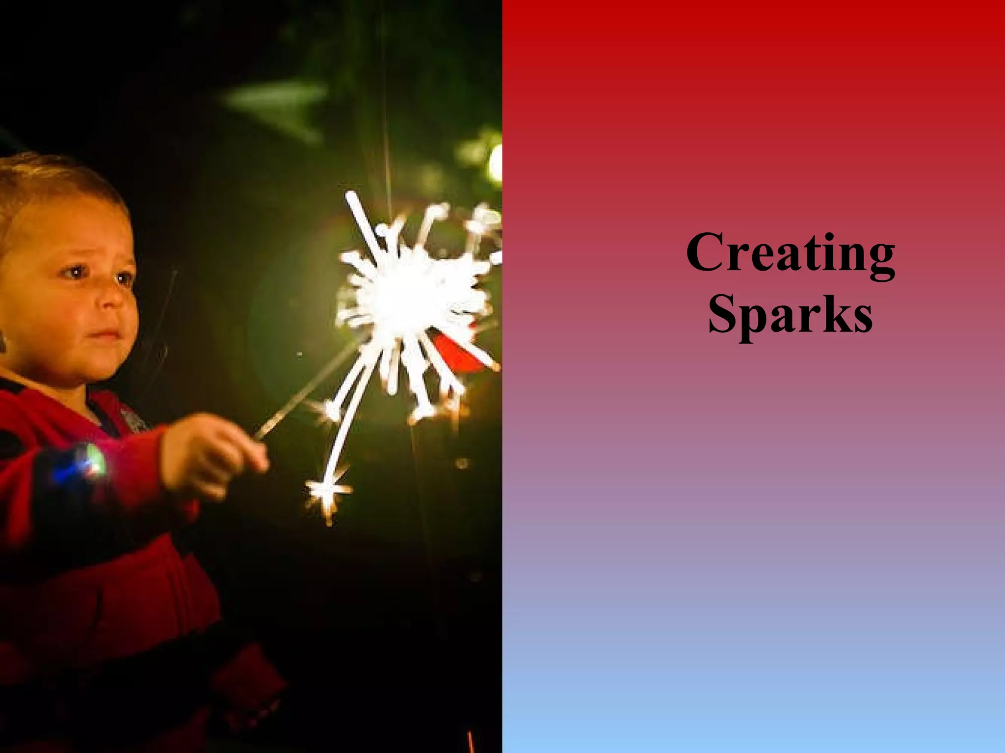 Creating Sparks 