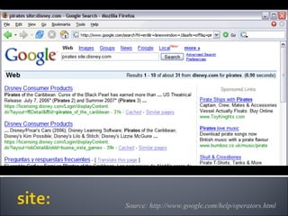 Source: http://www.google.com/help/operators.html 