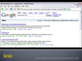 Source: http://www.google.com/help/operators.html 