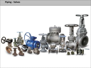 Piping - Valves
 