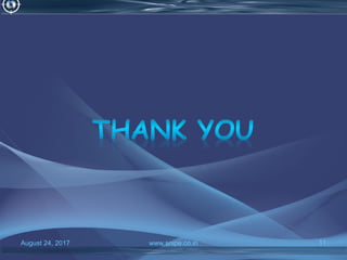 August 24, 2017 www.snipe.co.in 11
 