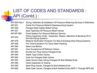 An introduction to piping code & Standard | PPT