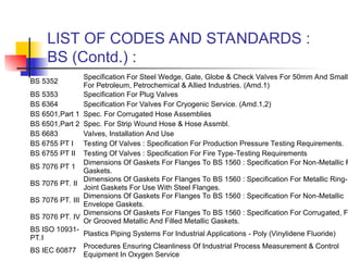 An introduction to piping code & Standard | PPT