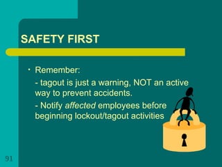Comprehensive Lockout/Tagout Training for Authorized Personnel Safety | PPT