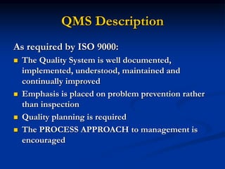 Training - Implementing a QMS.ppt