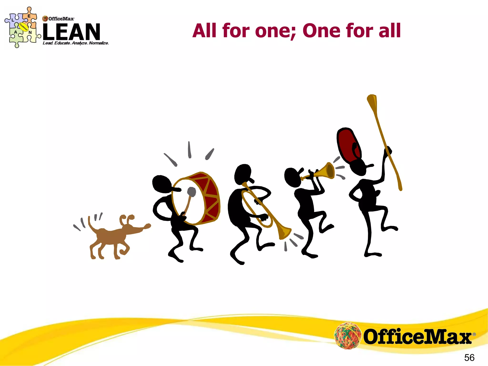 All for one; One for all 