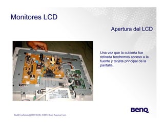 Training Monitores y TV Lcd Benq