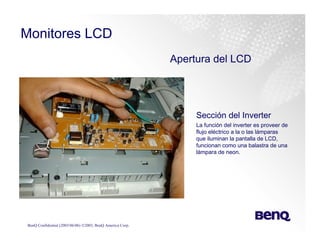 Training Monitores y TV Lcd Benq