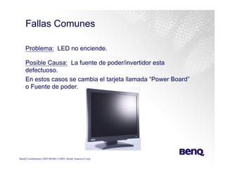 Training Monitores y TV Lcd Benq