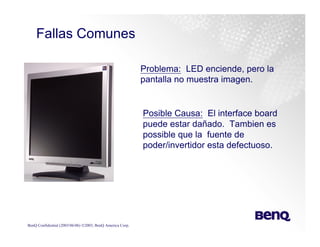 Training Monitores y TV Lcd Benq