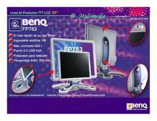 Training Monitores y TV Lcd Benq