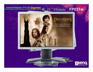 Training Monitores y TV Lcd Benq