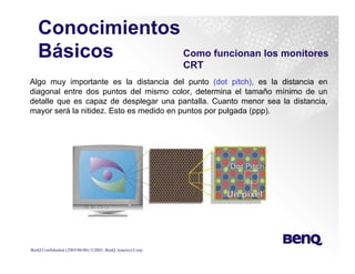 Training Monitores y TV Lcd Benq