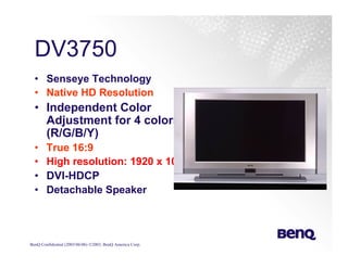 Training Monitores y TV Lcd Benq