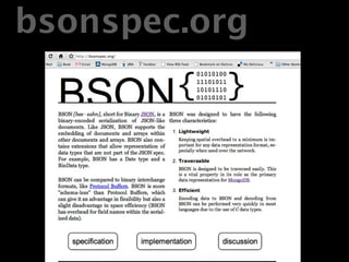 bsonspec.org
 
