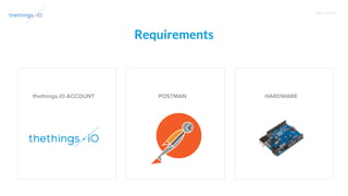 T R A I N I N G
Requirements
 