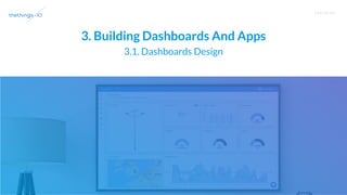 3. Building Dashboards And Apps
3.1. Dashboards Design
T R A I N I N G
 