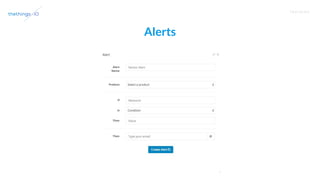 T R A I N I N G
Alerts
 