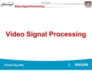 Training TV Philips Chasis L01