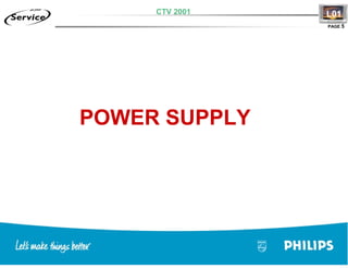 Training TV Philips Chasis L01