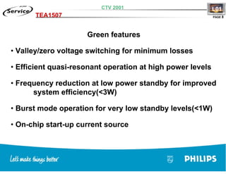 Training TV Philips Chasis L01
