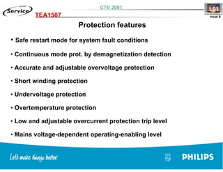 Training TV Philips Chasis L01