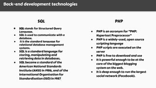 ppt of web development for diploma student 