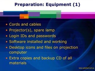 Training 101: Learn How to Train