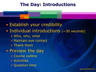 Training 101: Learn How to Train