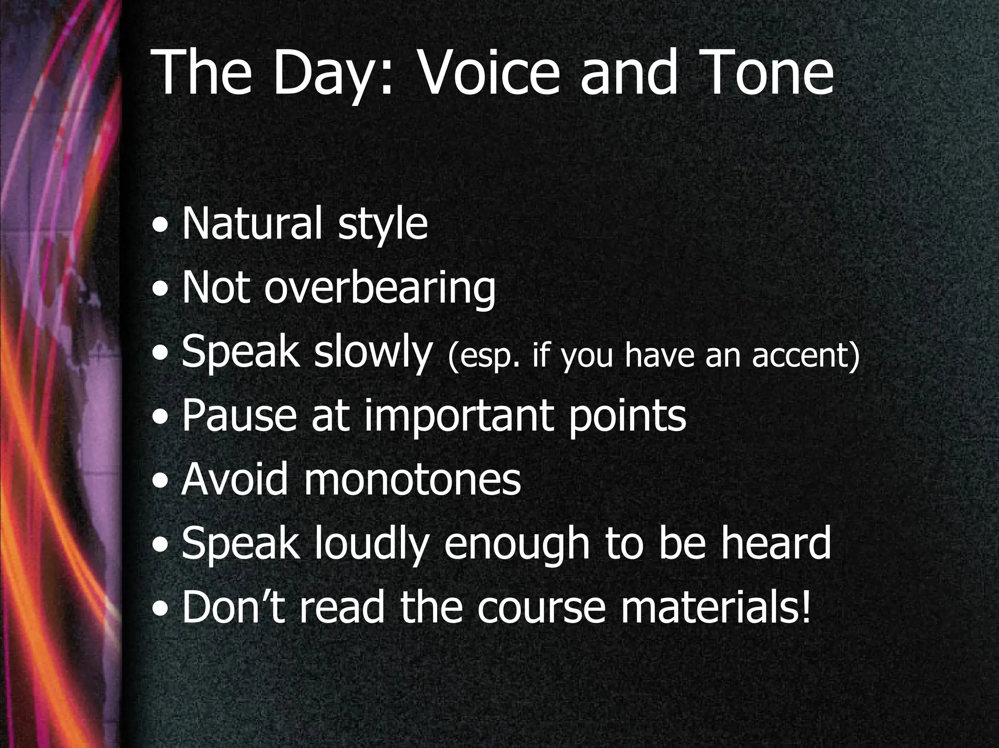 Training 101: Logistics for delivering face-to-face instruction