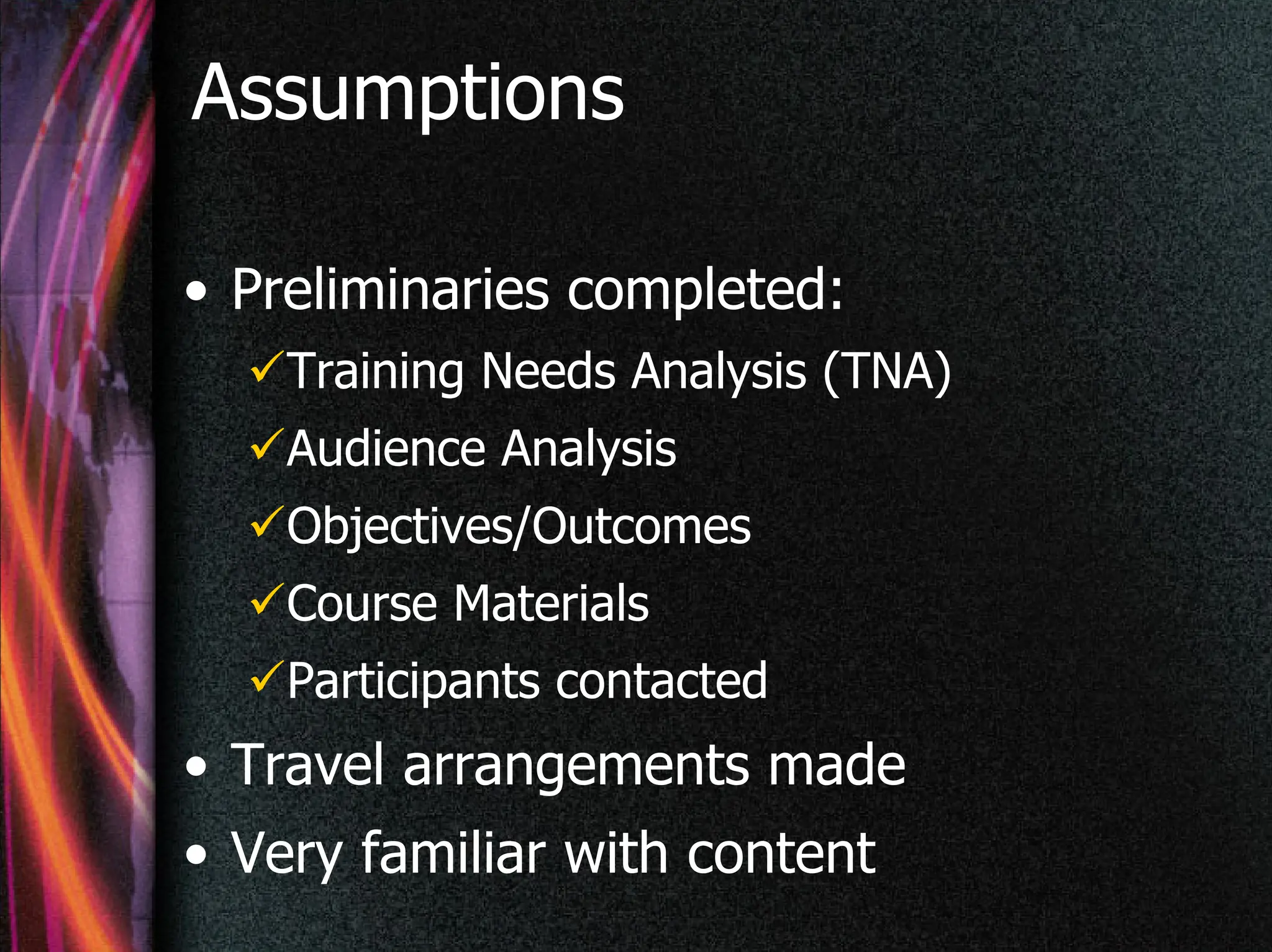 Training 101: Logistics for delivering face-to-face instruction