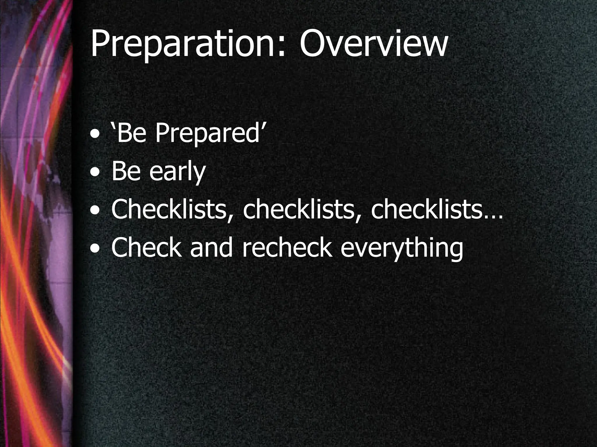 Training 101: Logistics for delivering face-to-face instruction