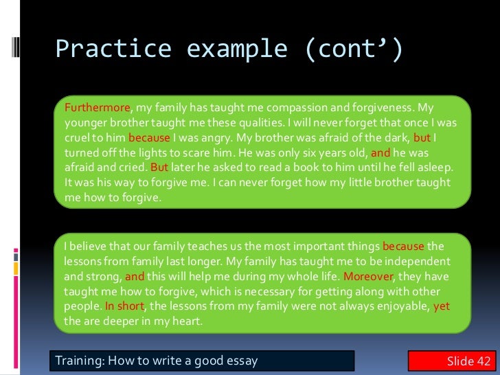 Sample Essay About School English Writing Skills Essay Slide My Family Figurative Language Essay also Loneliness Essay Essay My Family English Writing Skills My Family History Essay Words Essay Life Is A Journey