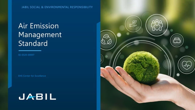 Training_Air Emission Management Standard.pptx | Indoor Environmental ...