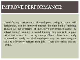 Training and Development | PPTX