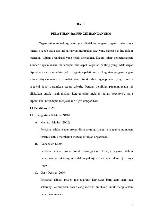 Training And Development Hrm