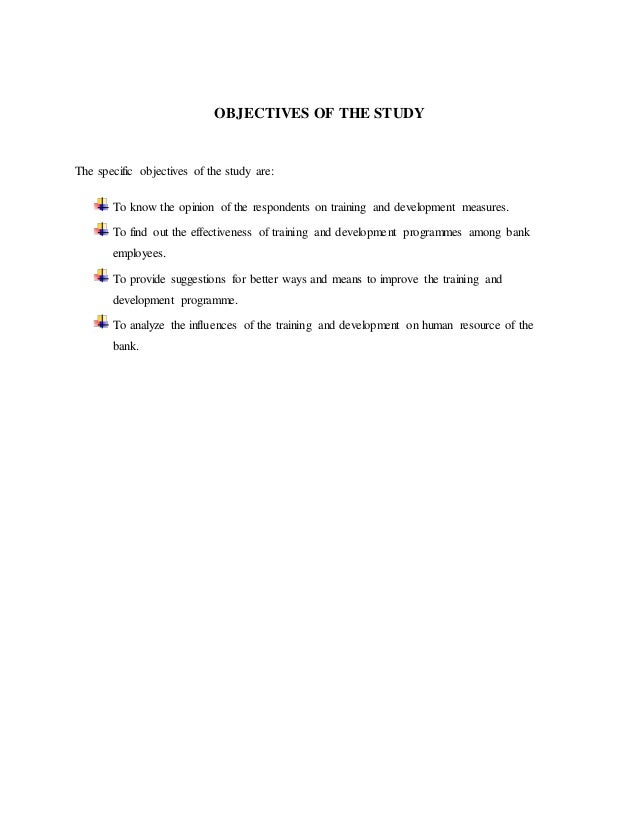 Literature review on training and development in banking sector