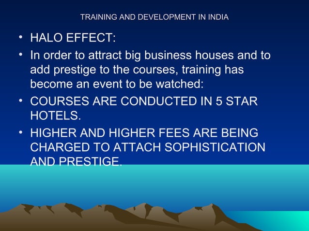 TRAINING AND DEVELOPMENT COURSES IN INDIA visual data 6