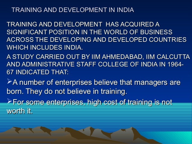 training-and-development-in-india