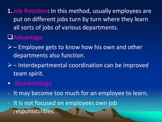 Training and development of human resource | PPT