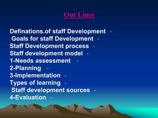 Training and development of human resource | PPT