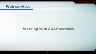 [Android] Web services | PDF