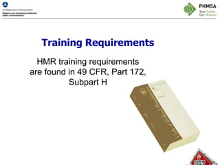 Training and security requirements | PDF