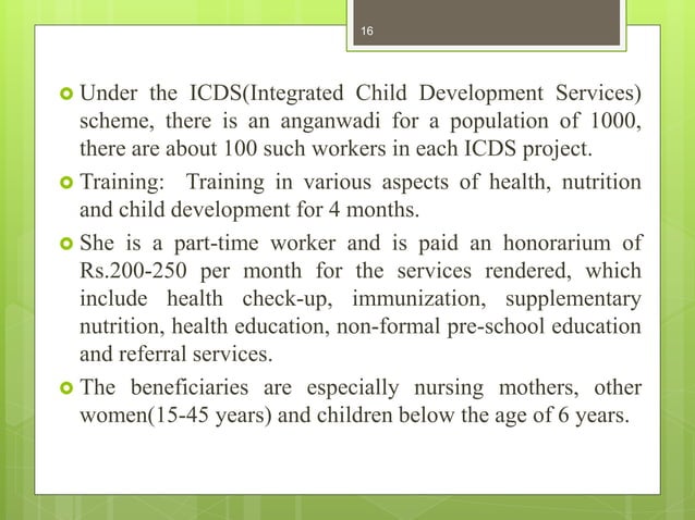Training and supervision of health workers | PPTX