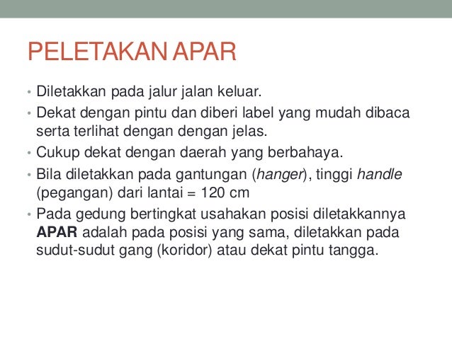 Training apar Training apar